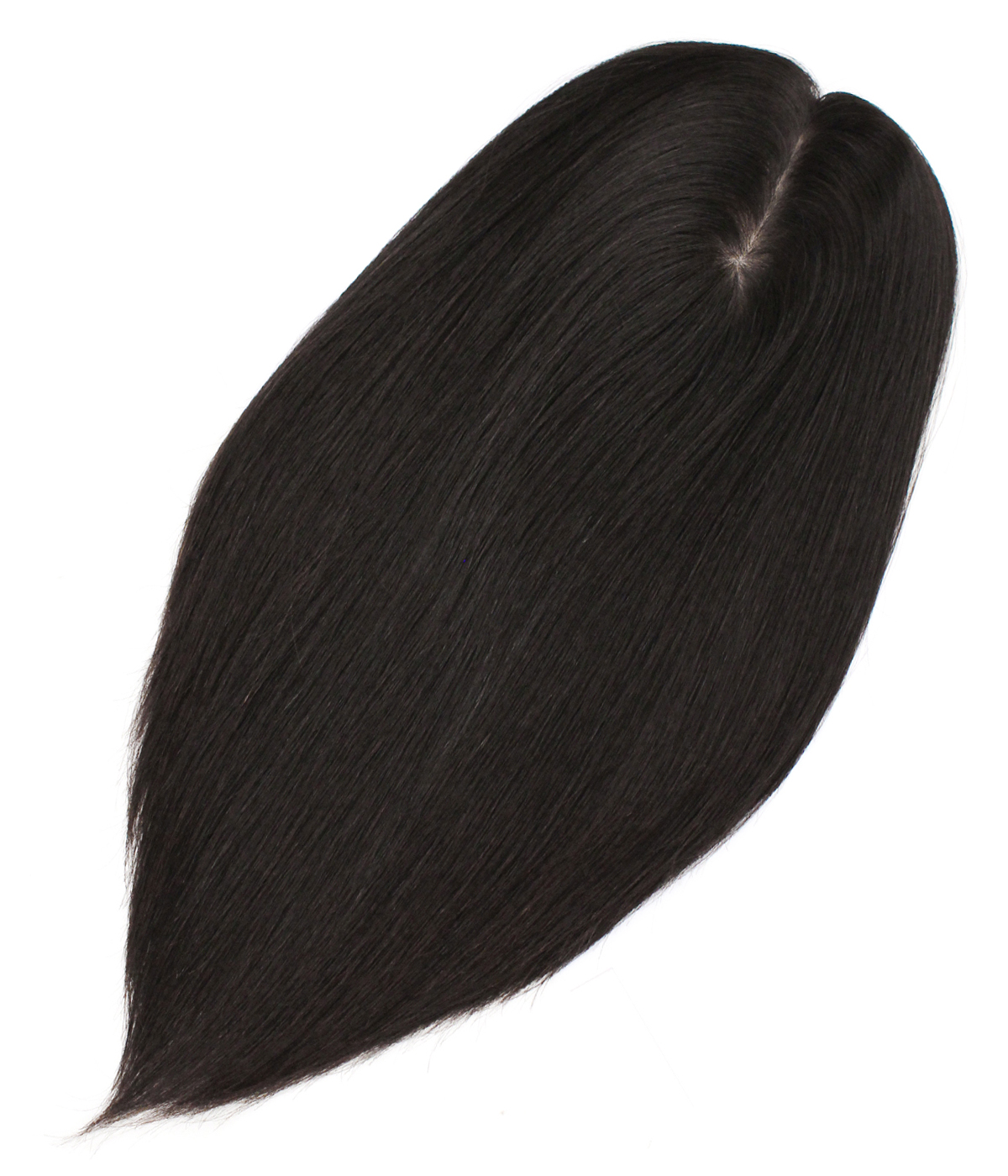  5.5" x 6" Full Skin Base Remy Human Hair Topper | Medium Density | Natural Looking Hair Parting  