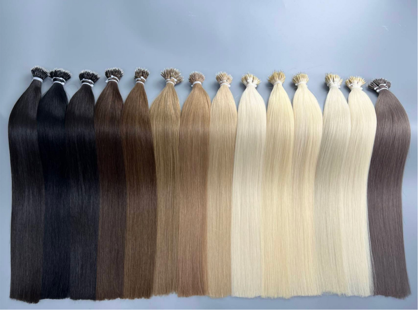 Delux Upgrade Micro ring - Nano Ring 100% Virgin Human Hair Extensions for Pro 100g