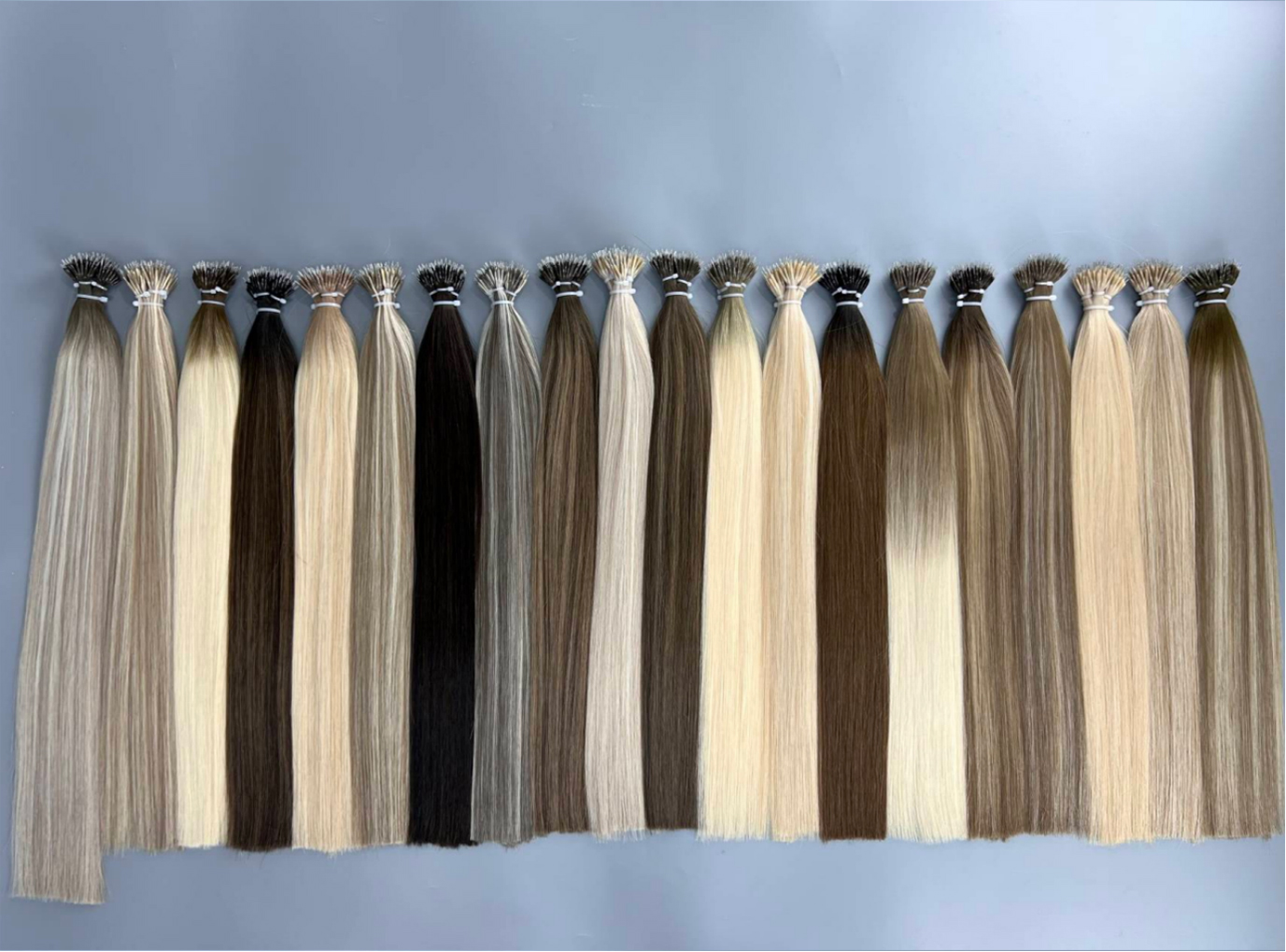 Delux Upgrade Micro ring - Nano Ring 100% Virgin Human Hair Extensions for Pro 100g