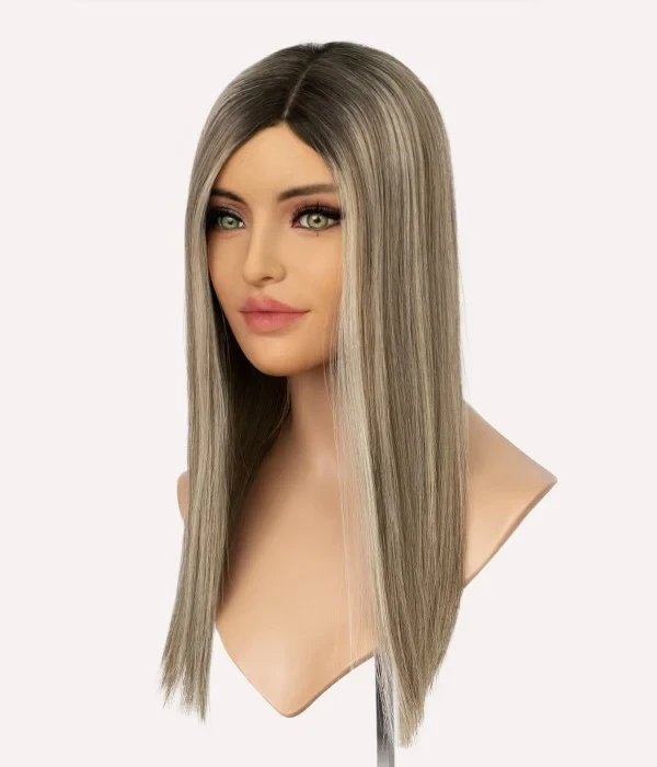 Arctic Dawn color for hair topper