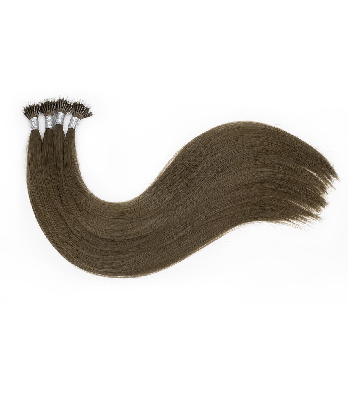 Nano ring hair extensions