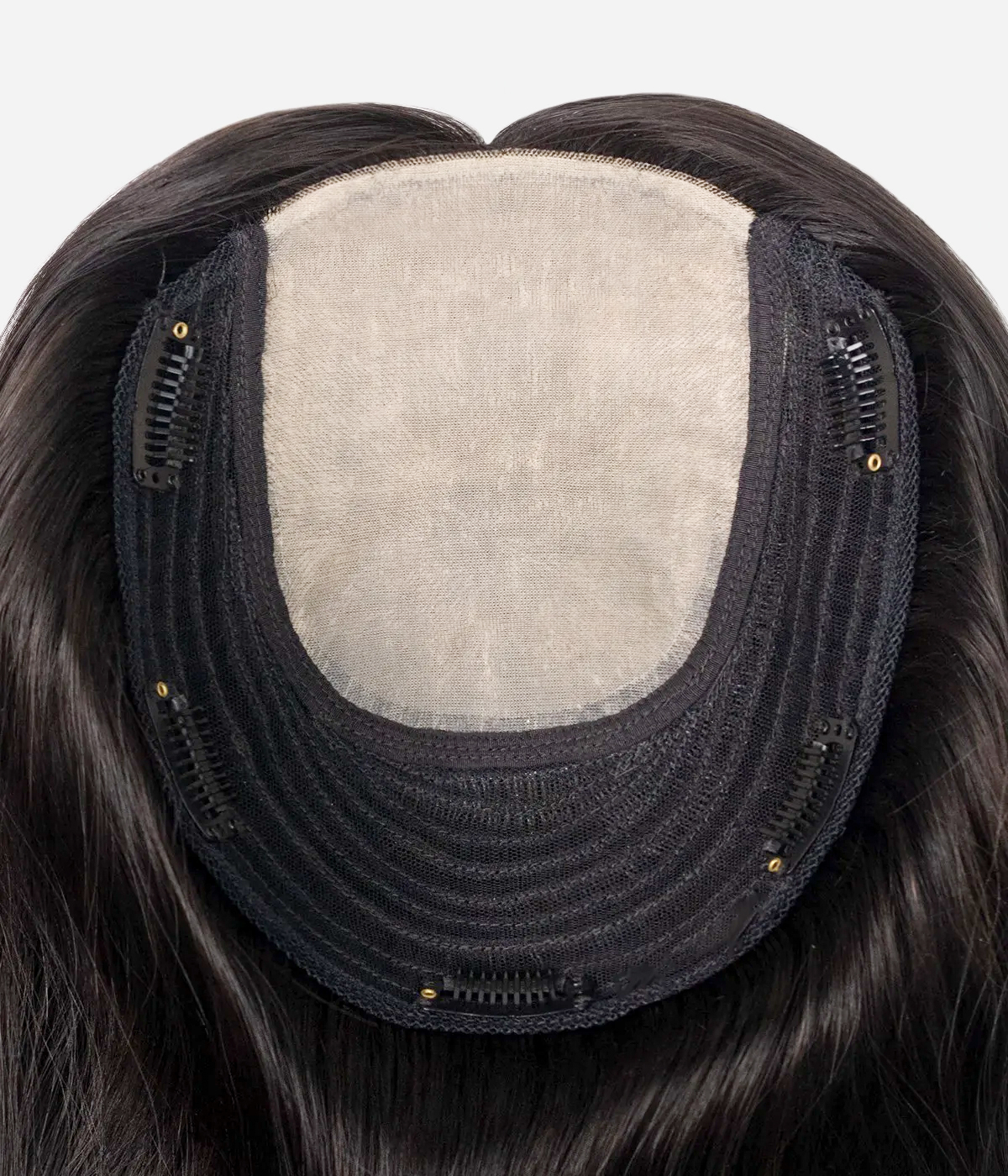 7.5” X 7.5” Skin Top Remy Human Hair Topper | Natural Looking Hair Parting | No Hair Returns