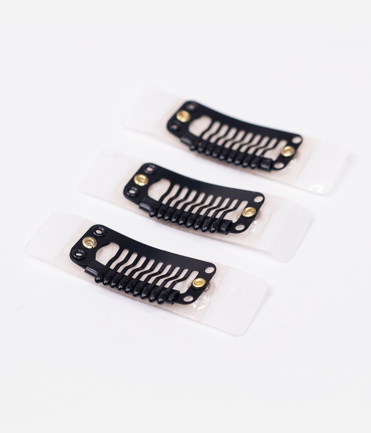 No-Sew Double-Sided Adhesive PU Wig Clips | Ideal for Fine Hair | Easy-to-Use