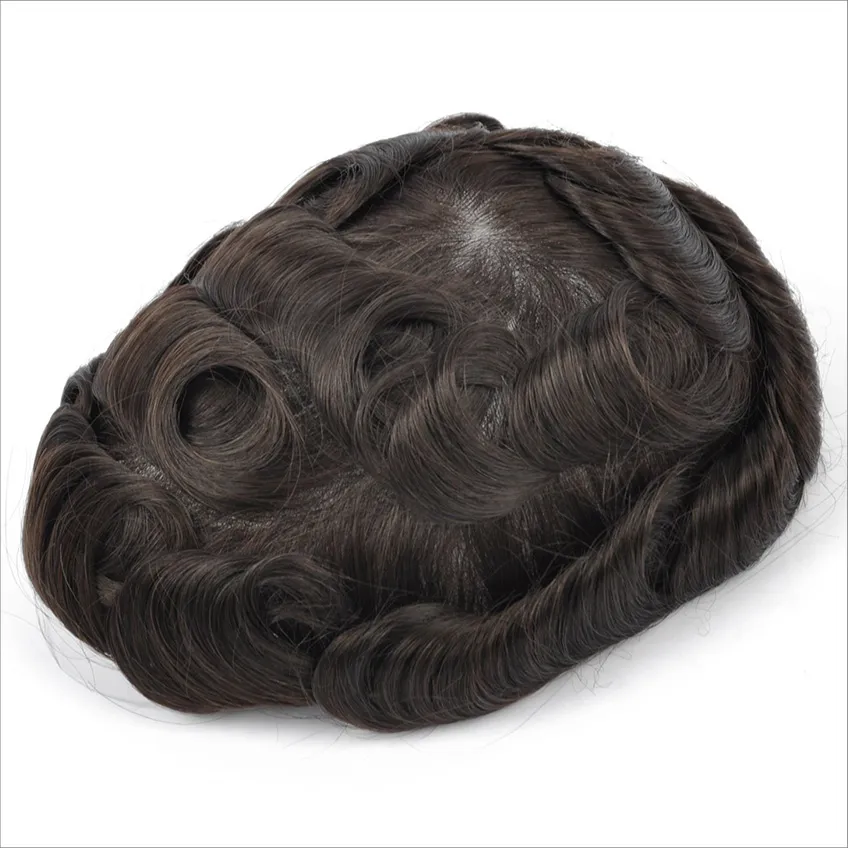  Men's Hair System SILK BASE | Achieve an Incomparable, Authentic Scalp Look