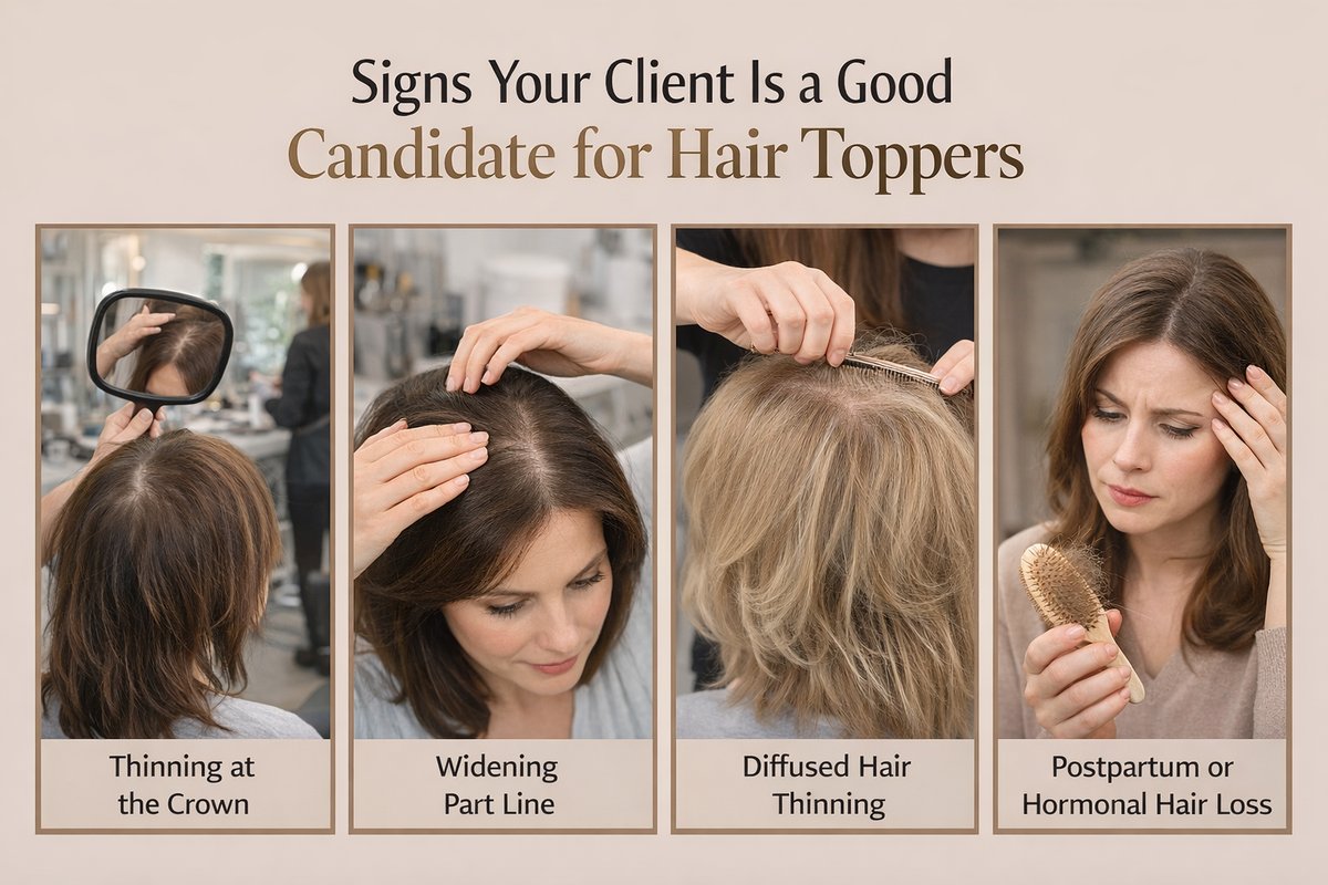 How to choose hair topper for your clients?