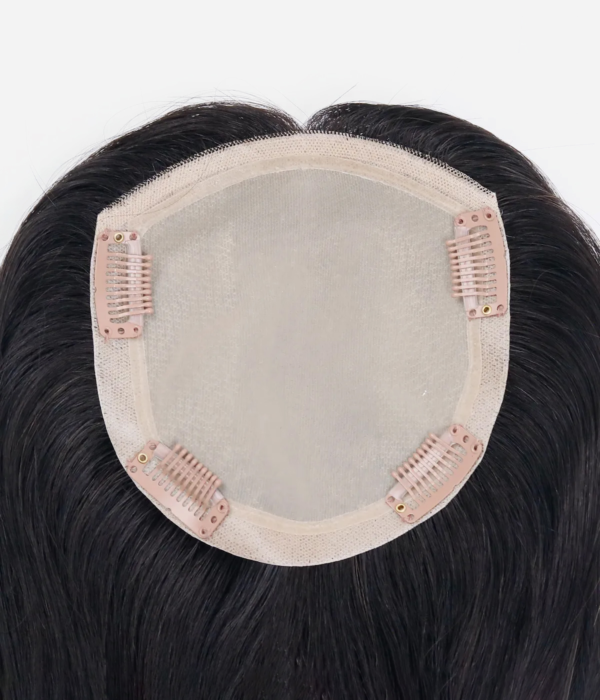 4.75"x5" Full Silk Base Human Hair Topper for Thinning Top