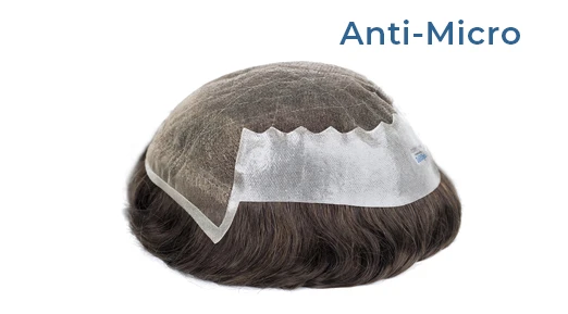 Anti-Micro Bella- 8"x10" Lace Hair System For Men