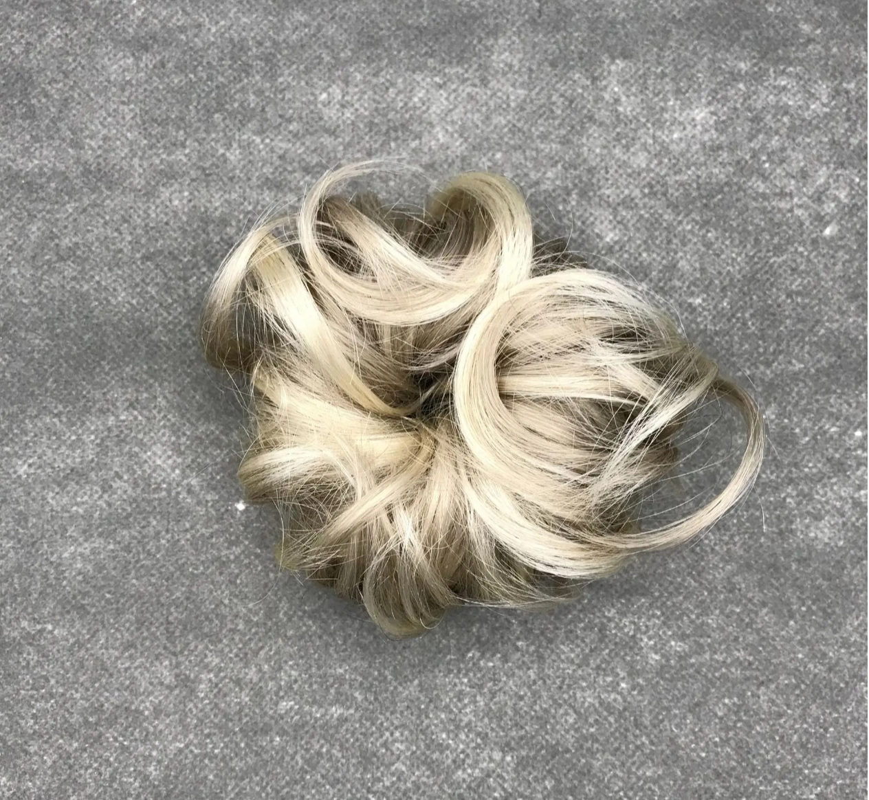 Human Hair Ring Wraps Curly Wavy Messy for Stylish Looks