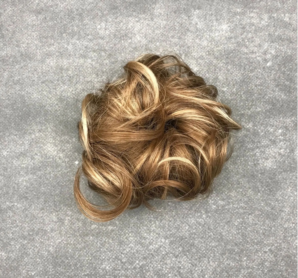 Human Hair Ring Wraps Curly Wavy Messy for Stylish Looks