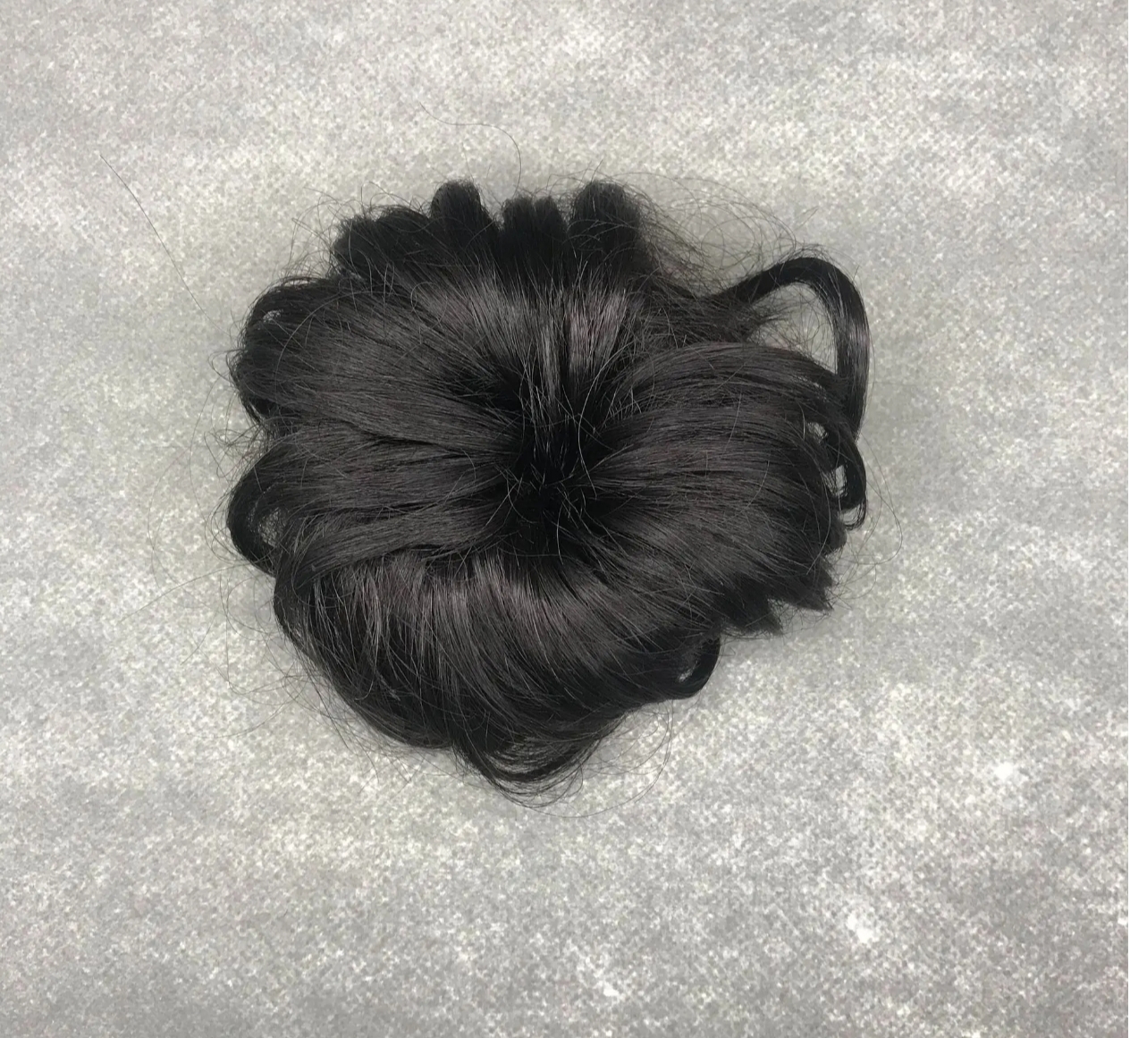 Human Hair Ring Wraps Curly Wavy Messy for Stylish Looks