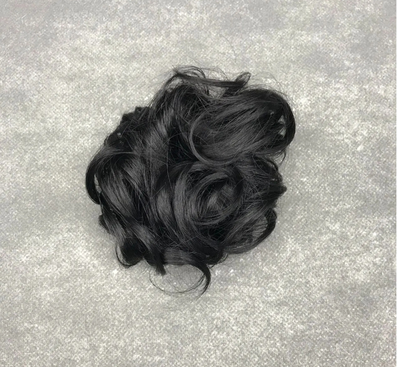 Human Hair Ring Wraps Curly Wavy Messy for Stylish Looks