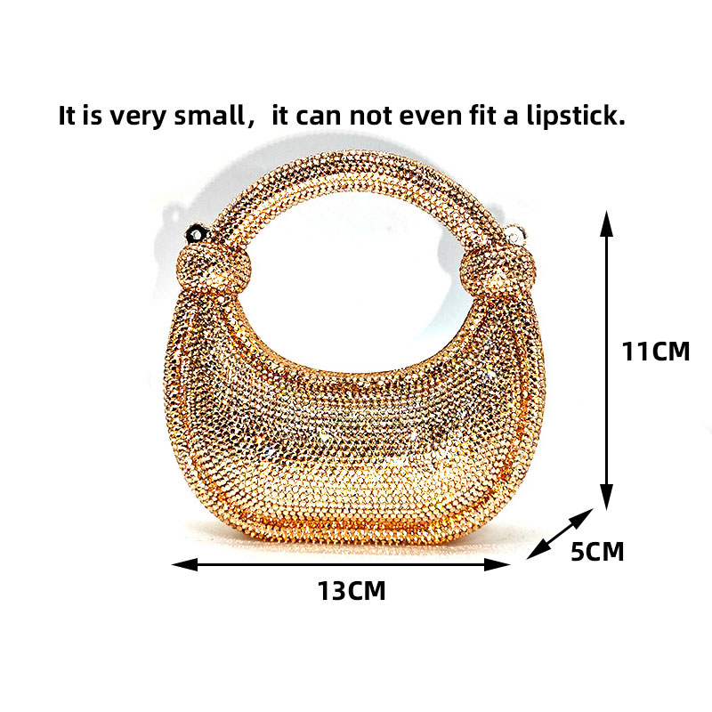 Tiny Rhinestone Clutch