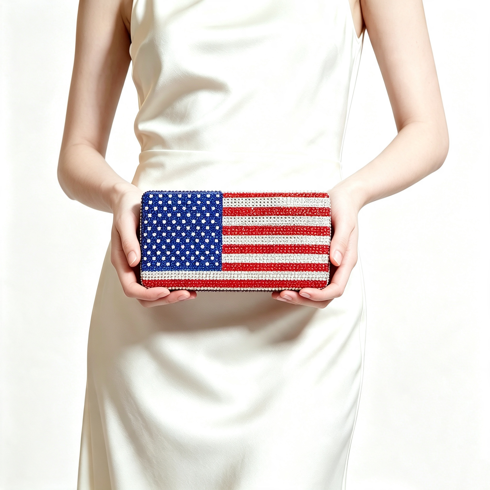 Flag Crystal Bag