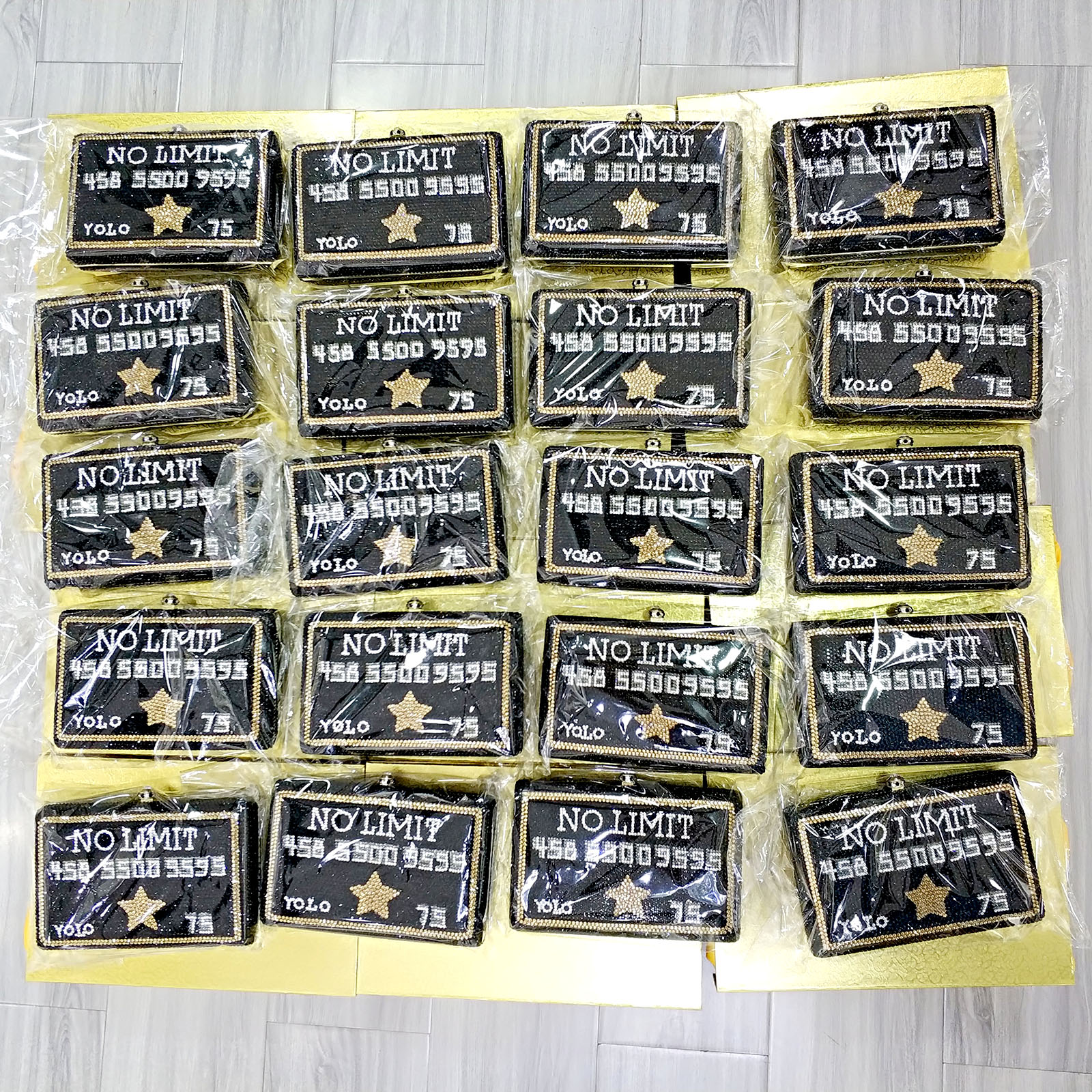 Bling Crystal Customize Bags