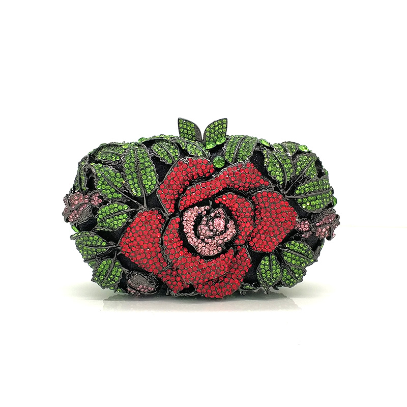 Rose Crystal Clutch