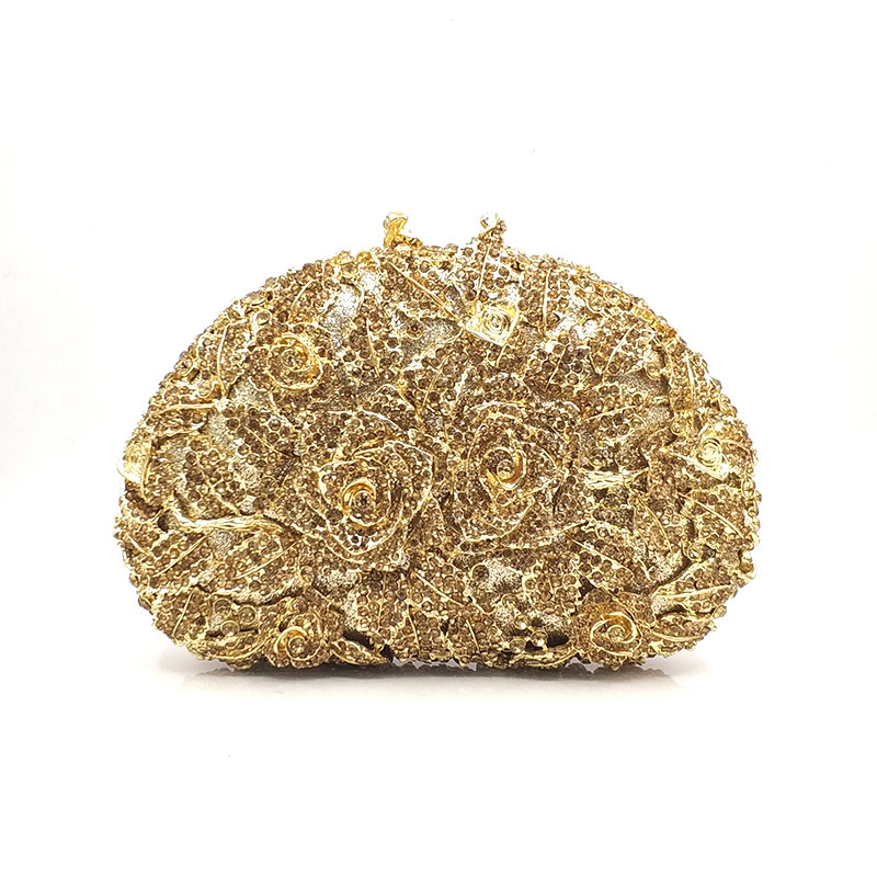 Classical Rose Clutch