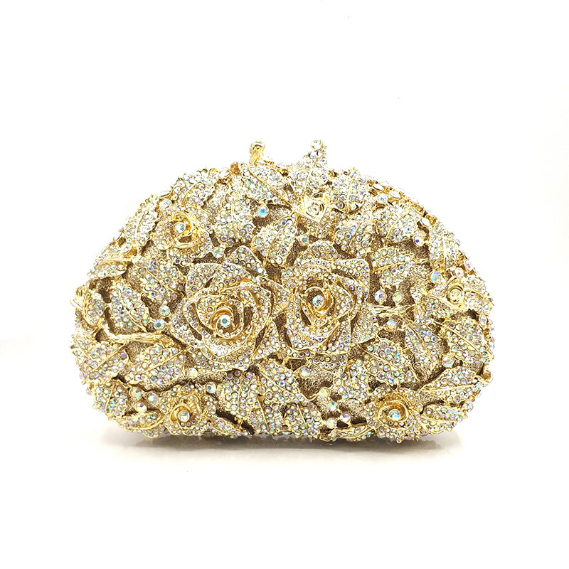 Classical Rose Clutch