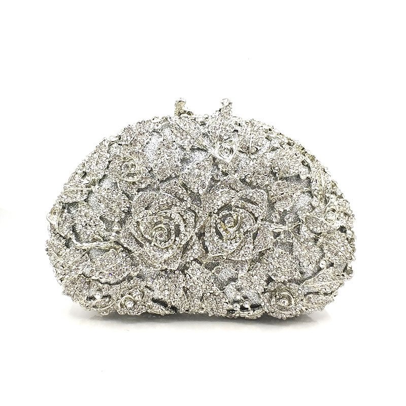 Classical Rose Clutch