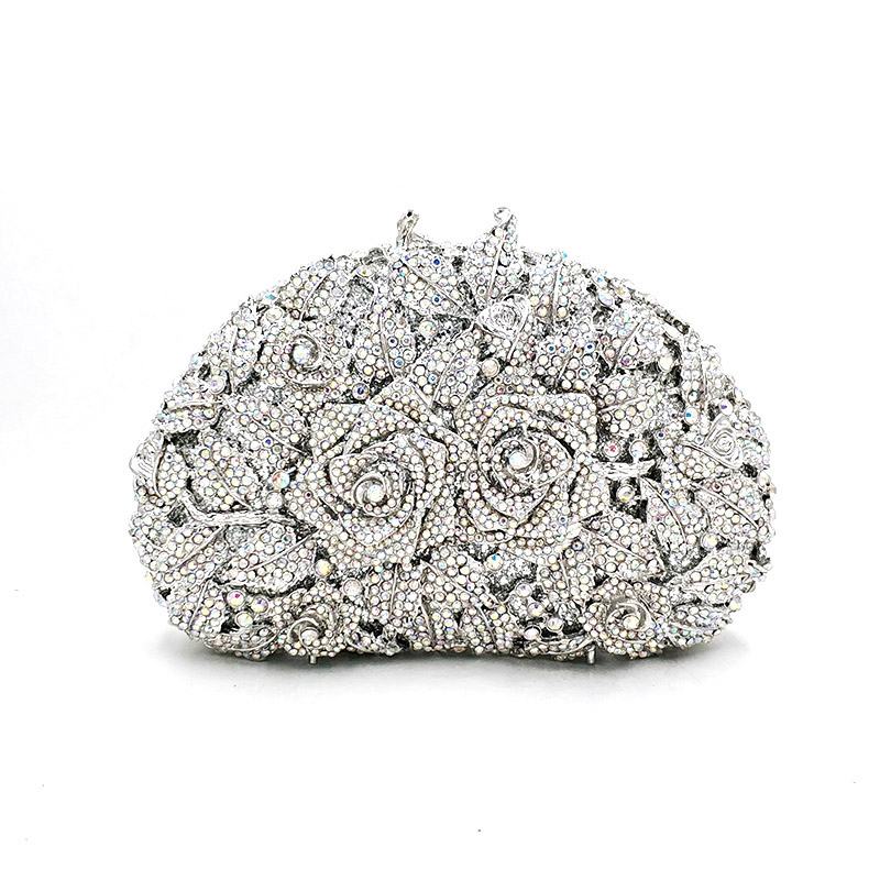 Classical Rose Clutch