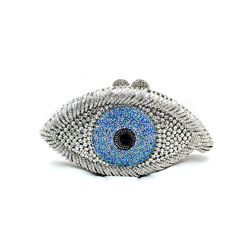 Evil Eye Crystal Purse