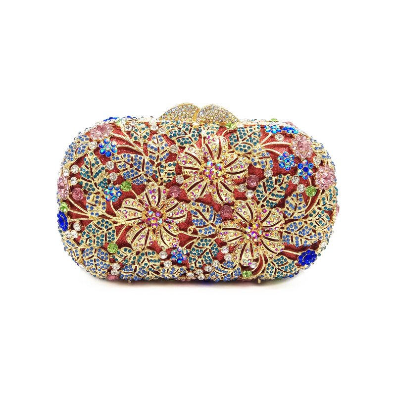 Vintage Flower Clutch