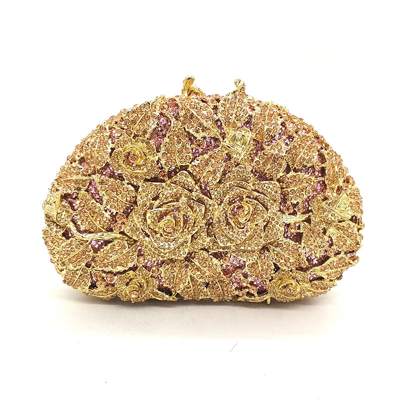 Classical Rose Clutch
