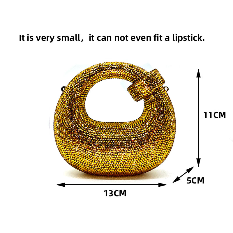 Tiny Rhinestone Clutch