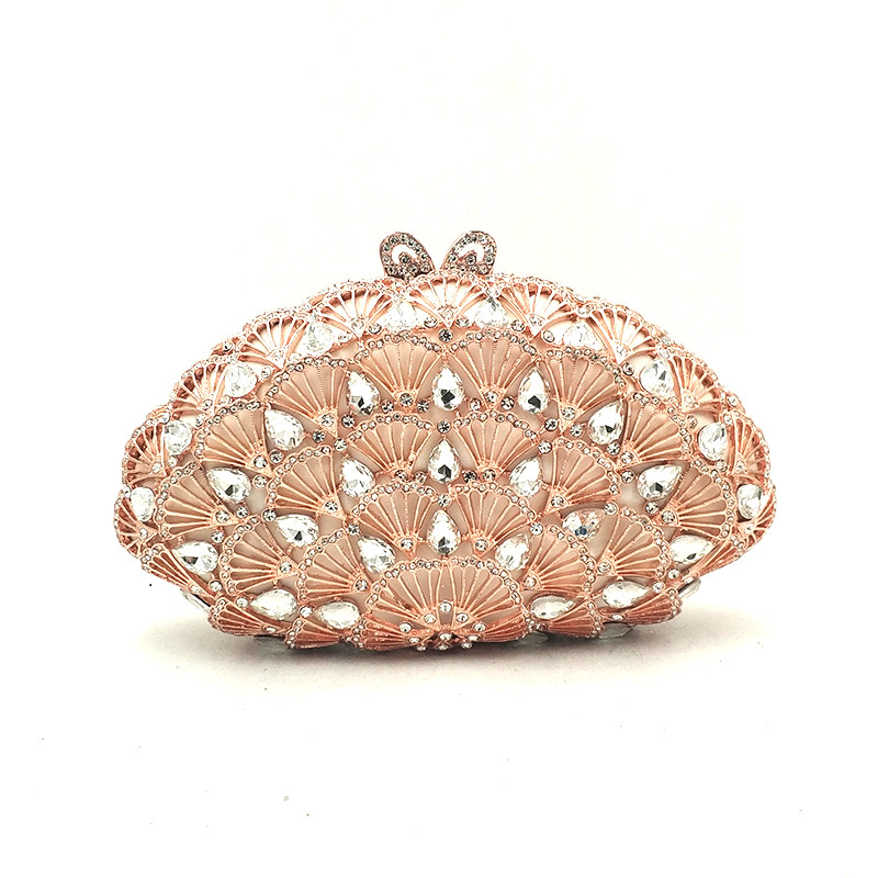 Colorful Scallop Clutch