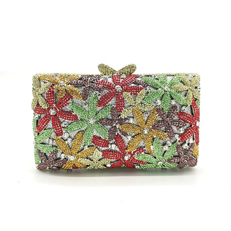 Classical Flower Clutch