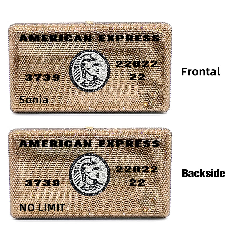 Custom Crystal Clutch