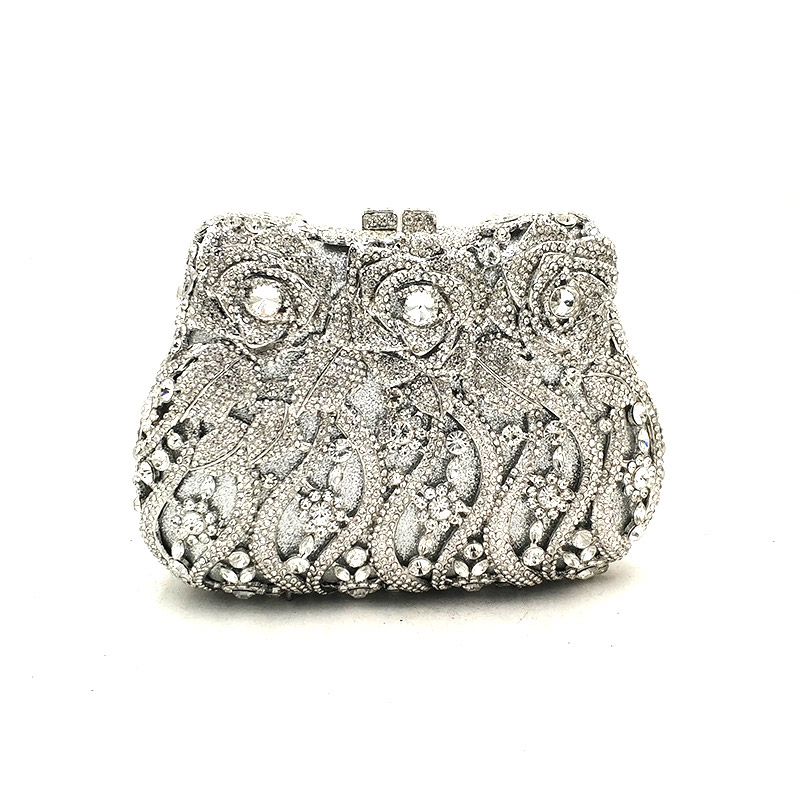 Charming Rose Crystal Bag