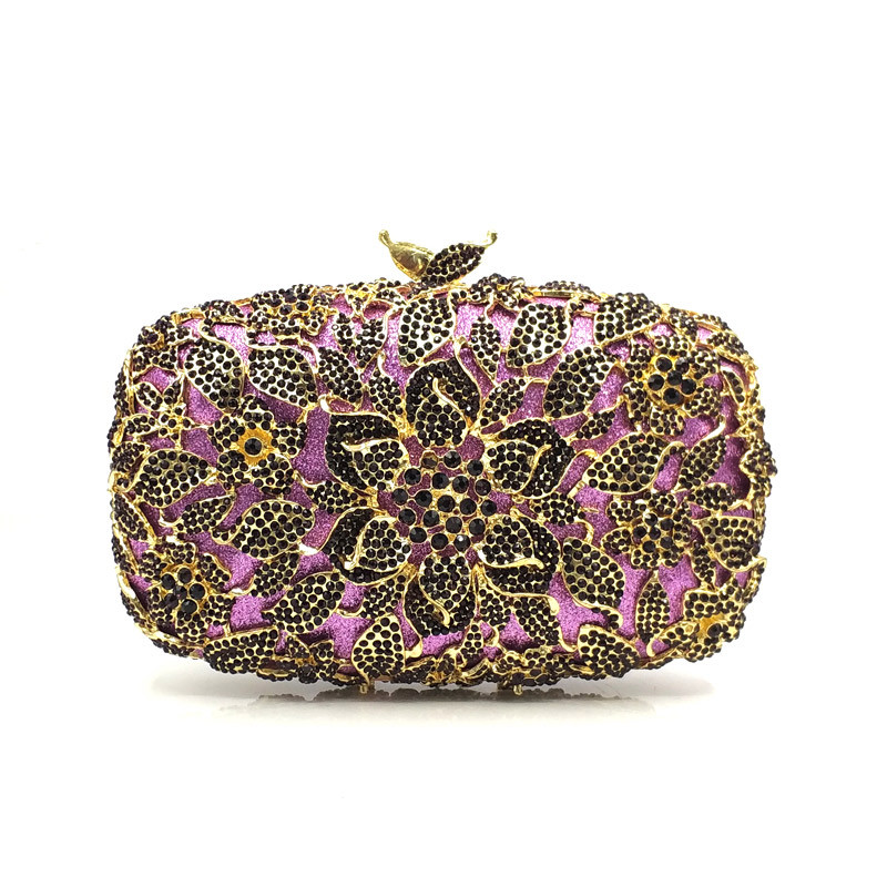 Vintage Flowers Purse