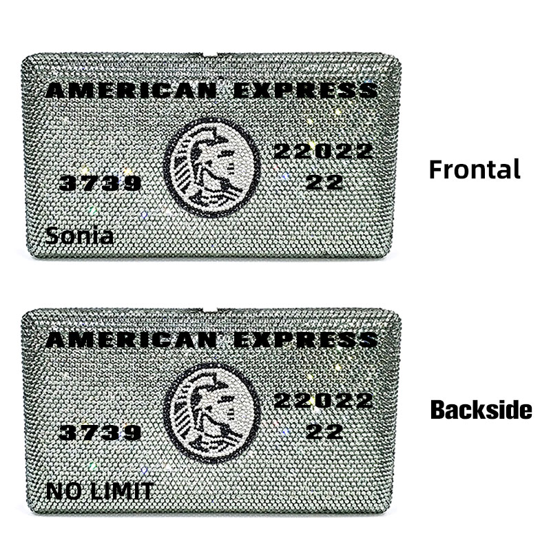 Custom Crystal Clutch