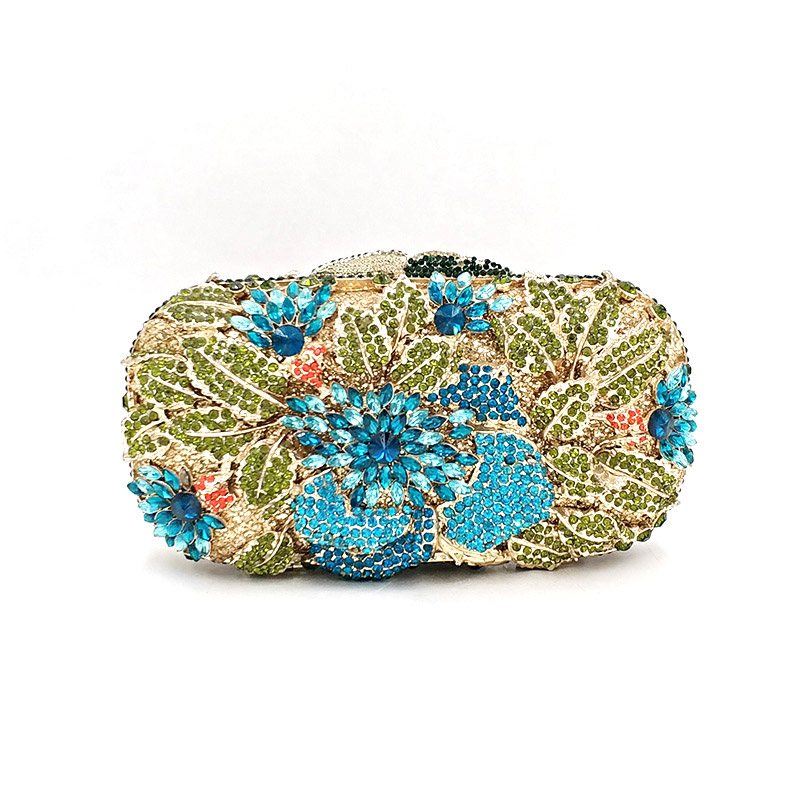 Elegant Floral Clutch