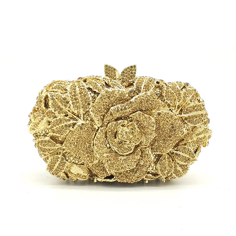 Rose Crystal Clutch
