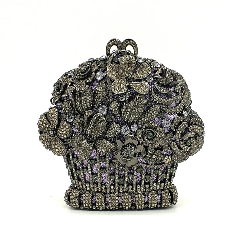 Romantic Crystal Clutch