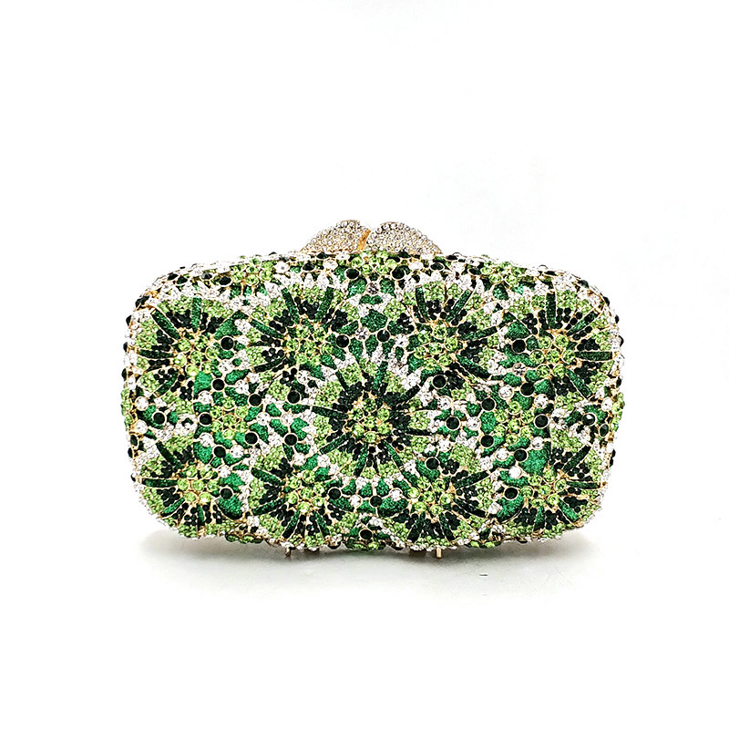 Flower Crystal Purse