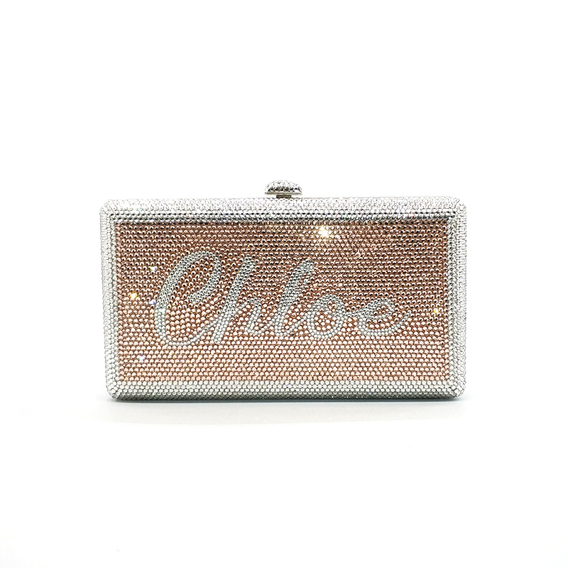 Bling Crystal Customize Clutch