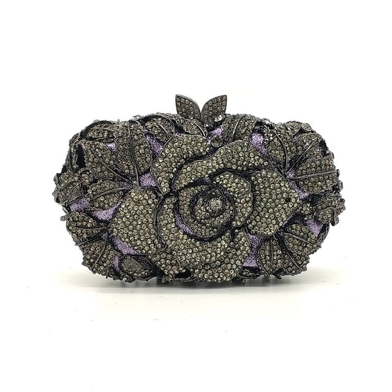 Rose Crystal Clutch