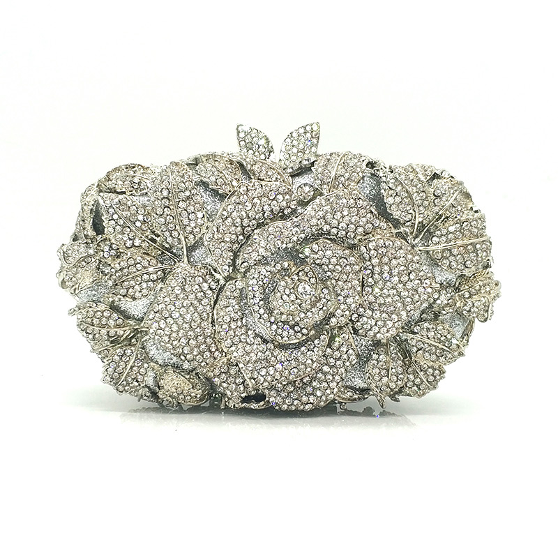 Rose Crystal Clutch