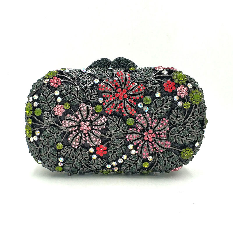 Vintage Flower Clutch