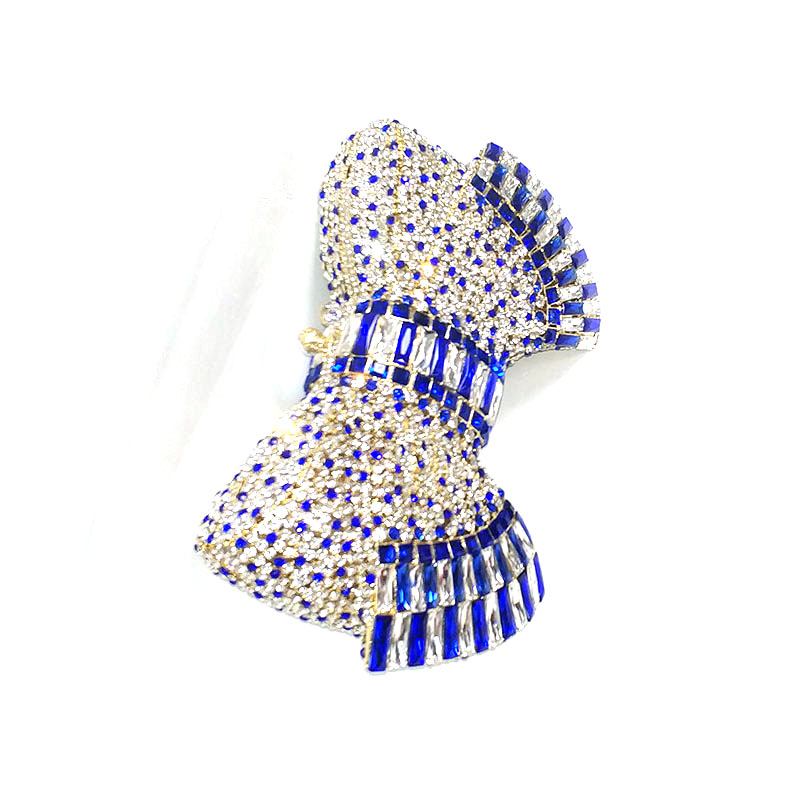 Lovely Bow Crystal Clutch
