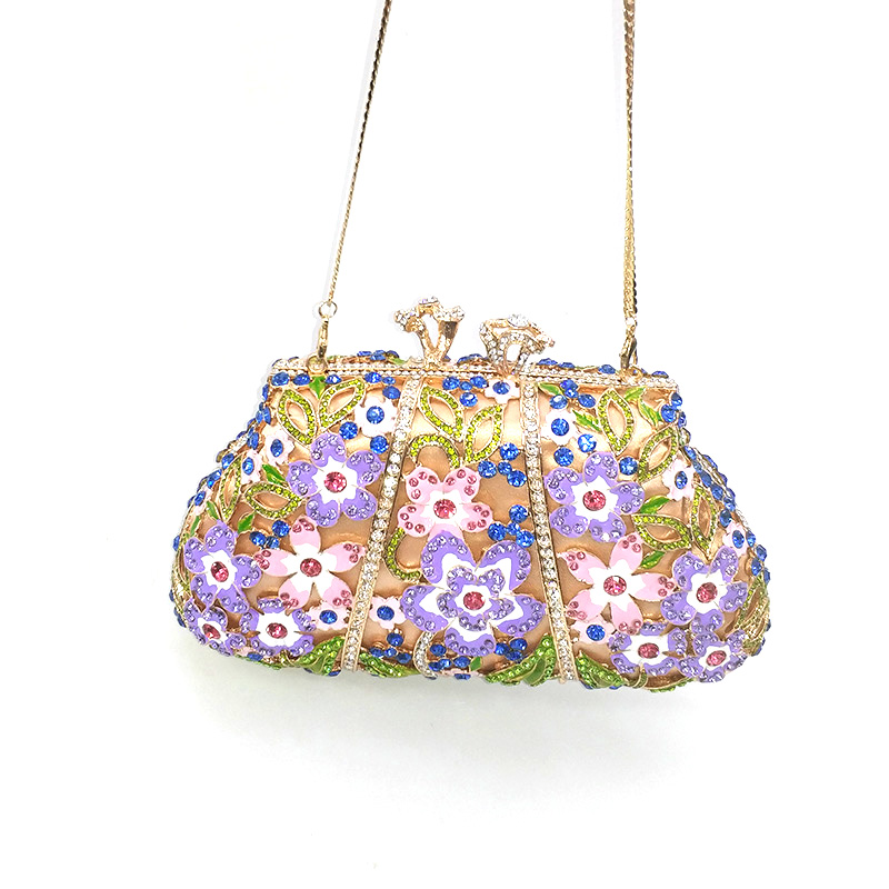 Flower Diamond Purse