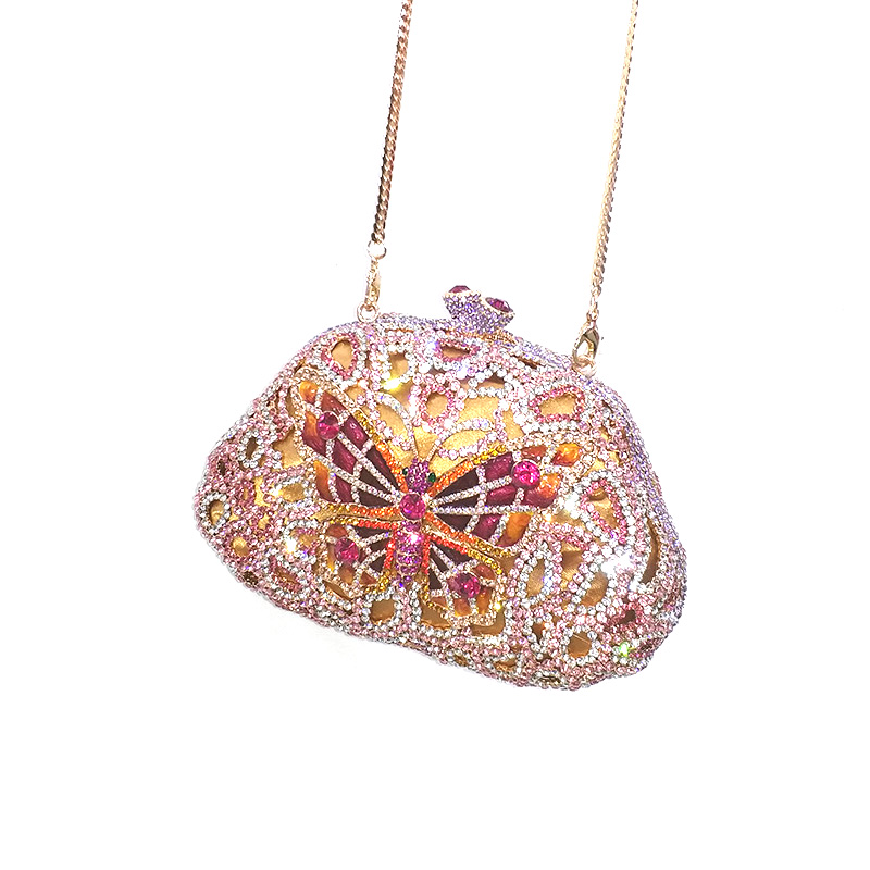 Colorful Butterfly Clutch