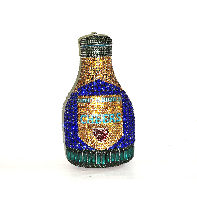 Funny beer Bottle Clutch