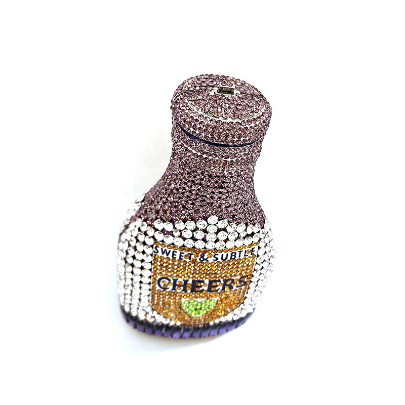 Funny beer Bottle Clutch