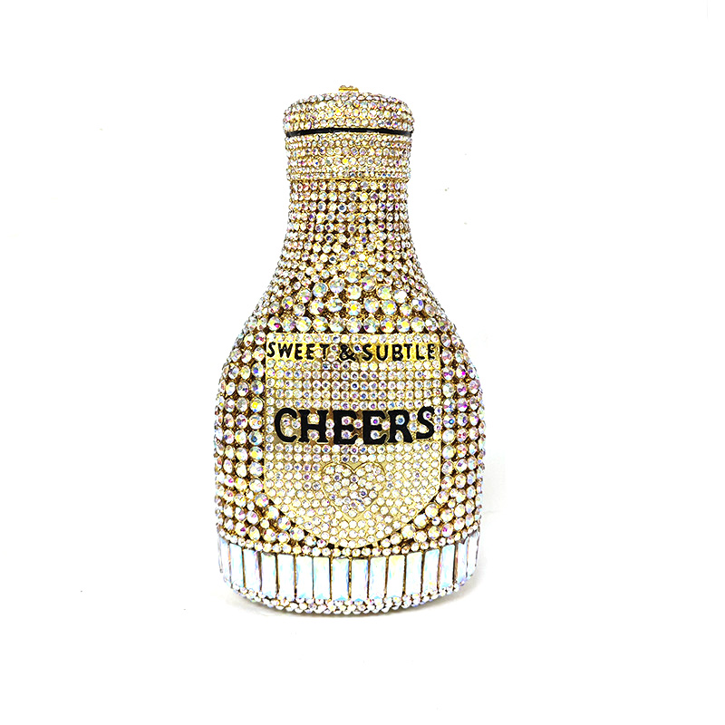 Funny beer Bottle Clutch