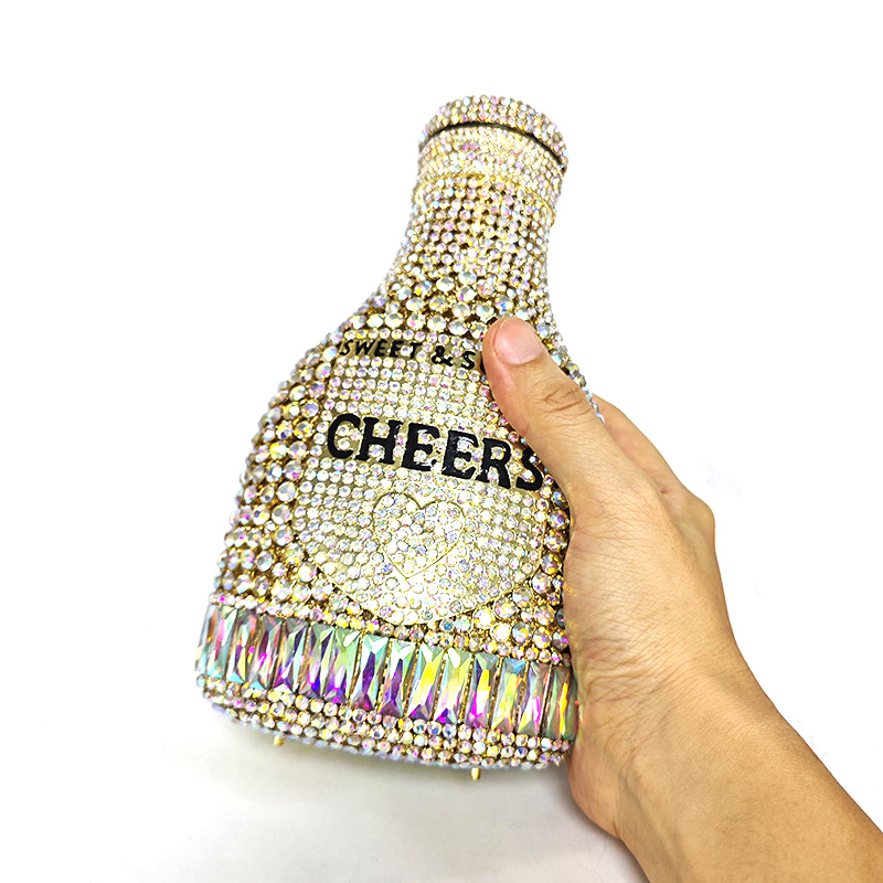 Funny beer Bottle Clutch