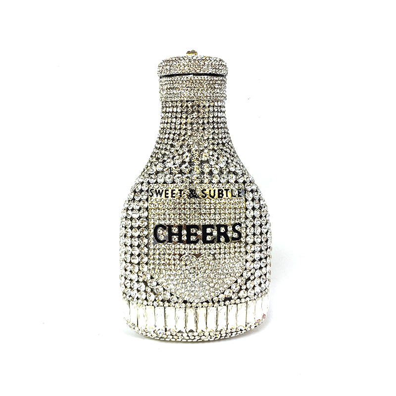 Funny beer Bottle Clutch