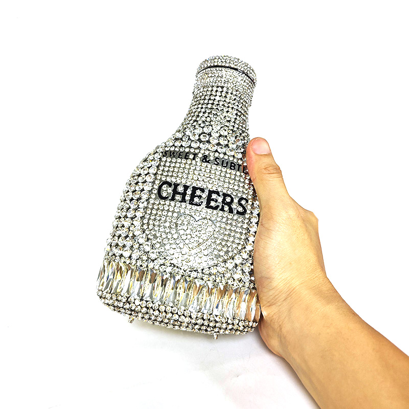 Funny beer Bottle Clutch